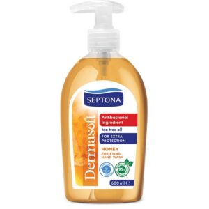 SEPTONA DERMASOFT HAND WASH HONEY PROMO 600 ML