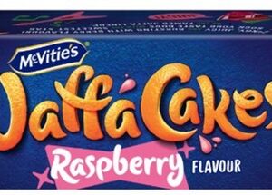 MCVITIES JAFFA CAKES RASPBERRY 110 GRMS
