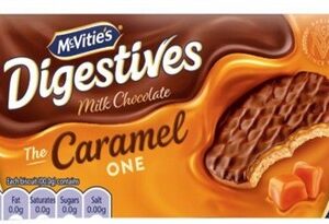MCVITIES CARAMEL DIGESTIVES 250 GRMS