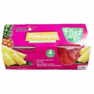 MEDALLION PINEAPPLE IN RASPBERRY JELLY 125 GRMS