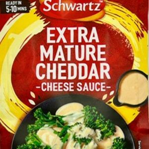 SCHWARTZ EXTRA MATURE CHEDDAR CHEESE SAUCE 30 GRMS