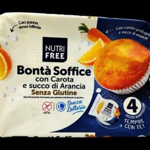NUTRIFREE BONTA SOFFICE CAROTA E SUCCO DI ARANCIA GF 4 PCS.