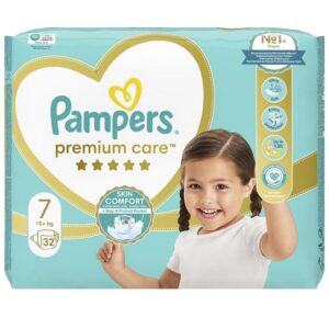 PAMPERS VP PREMIUM 7 EXTRA LARGE BY 32