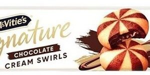 MCVITIES CHOCOLATE CREAM SWIRLS 142 GRMS