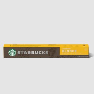 STARBUCKS BLONDE ESPRESSO X 10PODS 53 GRMS
