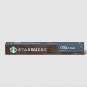 STARBUCKS ESPRESSO ROAST X 10PODS 57 GRMS