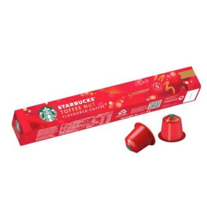 STARBUCKS TOFFEE NUT X 10PODS 51 GRMS