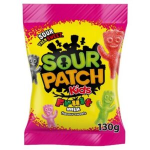 SOUR PATCH KIDS FRUIT MIX UK 130 GRMS