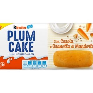 KINDER PLUMCAKE CARROT T6