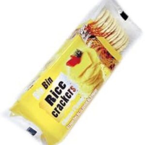BIN BIN THIN RICE CRACKERS CHEESE 100 KG