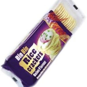 BIN BIN THIN RICE CRACKERS  ONION 100 KG