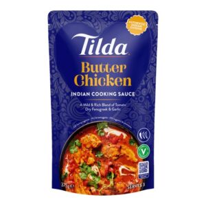 TILDA INDIAN BUTTER CHICKEN SAUCE 375 GRMS