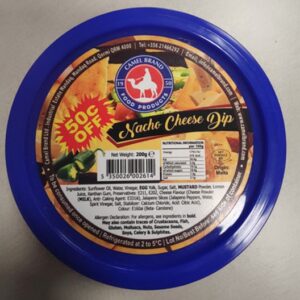 CAMEL BRAND NACHO CHEESE DIP 200 GRMS