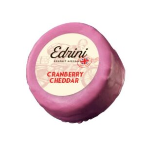 EDRINI WAXED CRANBERRY CHEDDAR 200 GRMS