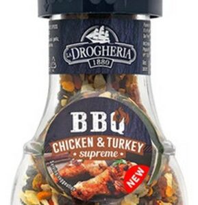 DROGERIA CHICKEN & TURKEY BBQ MILL 52 GRMS