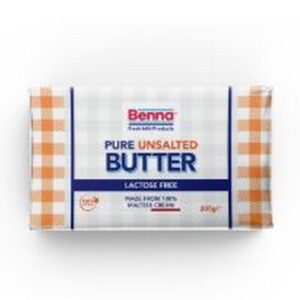 BENNA BUTTER UNSALTED LF 200 GRMS