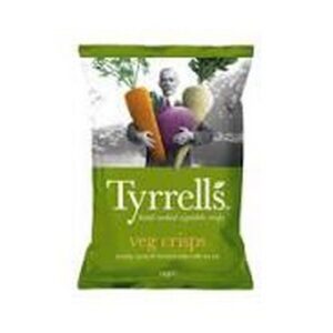 TYRRELLS MIXED ROOT VEG CRISPS 125 GRMS