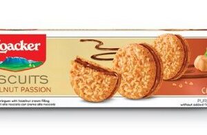 LOACKER PATISSERIE BISCUITS - HAZELNUT PASSION 80 GRMS