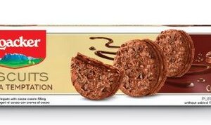LOACKER PATISSERIE BISCUITS - COCOA TEMPTATION 80 GRMS