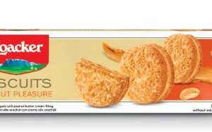 LOACKER PATISSERIE BISCUITS - PEANUT PLEASURE 80 GRMS