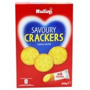 I NUTTINI SAVOURY CRACKERS  VEGAN/HALAL 6 PCS.