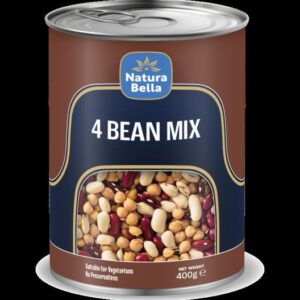 NATURA BELLA 4 BEAN MIX 400 GRMS