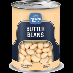 NATURA BELLA BUTTER BEANS 400 GRMS