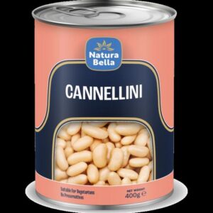 NATURA BELLA CANNELLINI BEANS 400 GRMS