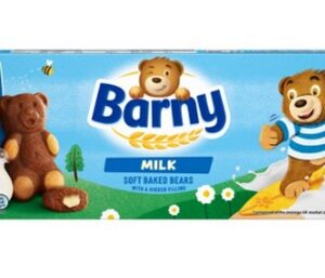 BARNY CHOC MILK UK X5 25 GRMS