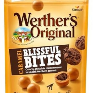 WERTHERS ORIGINAL CARAMEL BLISSFUL BITES COOKIE 140 GRMS