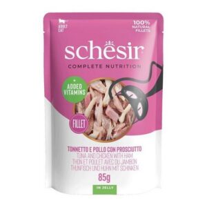 SCHESIR TUNA CHICKEN HAM JELLY 85 GRMS