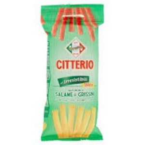 I CITTERIO IRRESISTIBILI SNACK SALAME GRISSINI 40 GRMS