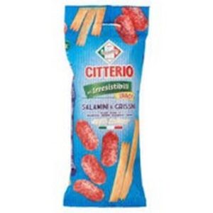 I CITTERIO IRRESISTIBILI SNACK SALAMINI GRISSINI 46 GRMS