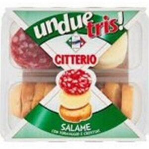 I CITTERIO UN DUE TRIS SALAME 100 GRMS