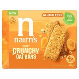 NAIRNS HONEY OAT BARS 4X160 GRMS