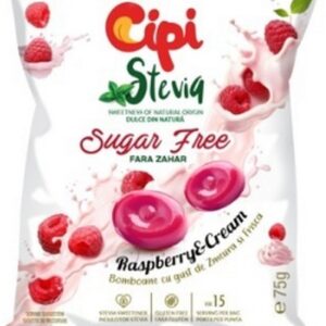 CIPI HARD CANDIES SUGAR FREE RASPBERRY & CREAM 750 GRMS