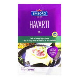 EMBORG HAVARTI SLICED CHEESE 150 GRMS