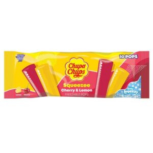 CHUPA CHUPS FREEZE POPS CHERRY & LEMON X10 60 ML