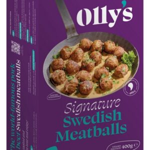 OLLYS PREMIUM EATS SWEDISH MEATBALLS 400 GRMS