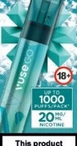 VUSE VAPES PEPPERMINT ICE 20MG/1000PUFFS