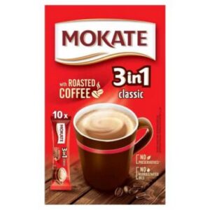 MOKATE COFFEE 3 IN 1 BAG 10X17 GRMS