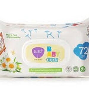 I CLENDY BABY WIPES 72 PCS 187 GRMS
