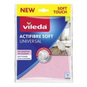 I VILEDA ACTIFIBRE SOFT CLOTH X 2 PCS 48 GRMS