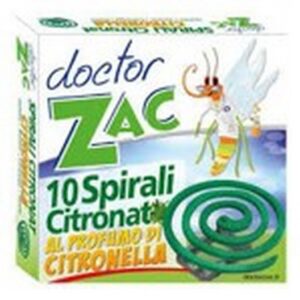 I DR ZAC CITRONELLA  SPIRAL X10 136 GRMS