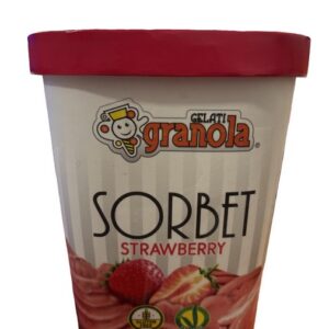 GELATI GRANOLA STRAWBERRY SORBET 1.3 LTR