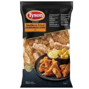 TYSON CHICKEN SOUTHERN FRIED STRIPS 1 KG