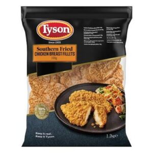 TYSON CHICKEN SOUTHERN FRIED BREAST 1.2 KG