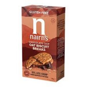 NAIRNS GLUTEN FREE OAT&FRUIT BREAKS 160 GRMS