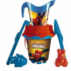 UNICE SPIDERMAN BUCKET W/WATER CAN & ACC