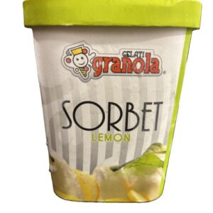 GELATI GRANOLA LEMON SORBET 1.3 LTR